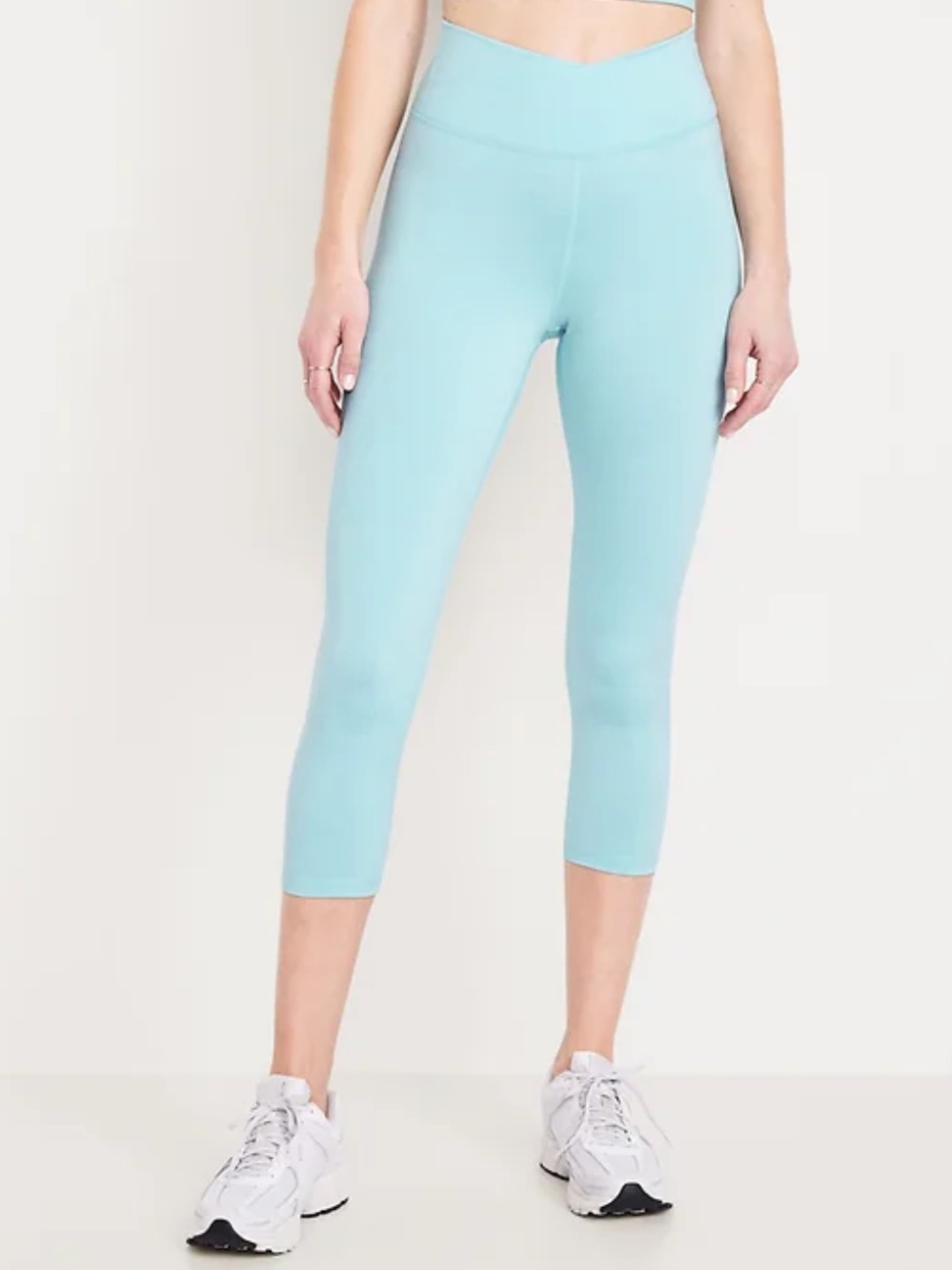 Old Navy CloudComfy Crop Leggings in Aqua